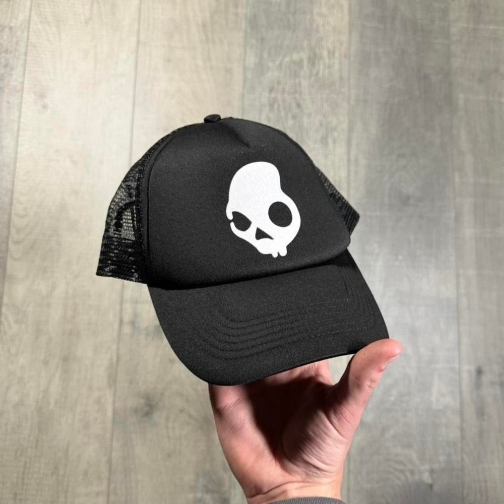Vintage 2000s emo grunge skull candy skater‎ style gothic hat